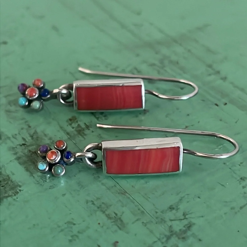 Vintage HTF Silpada Sterling Silver Earrings W1259